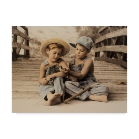 Sharon Forbes 'Bayou Boys' Canvas Art,18x24